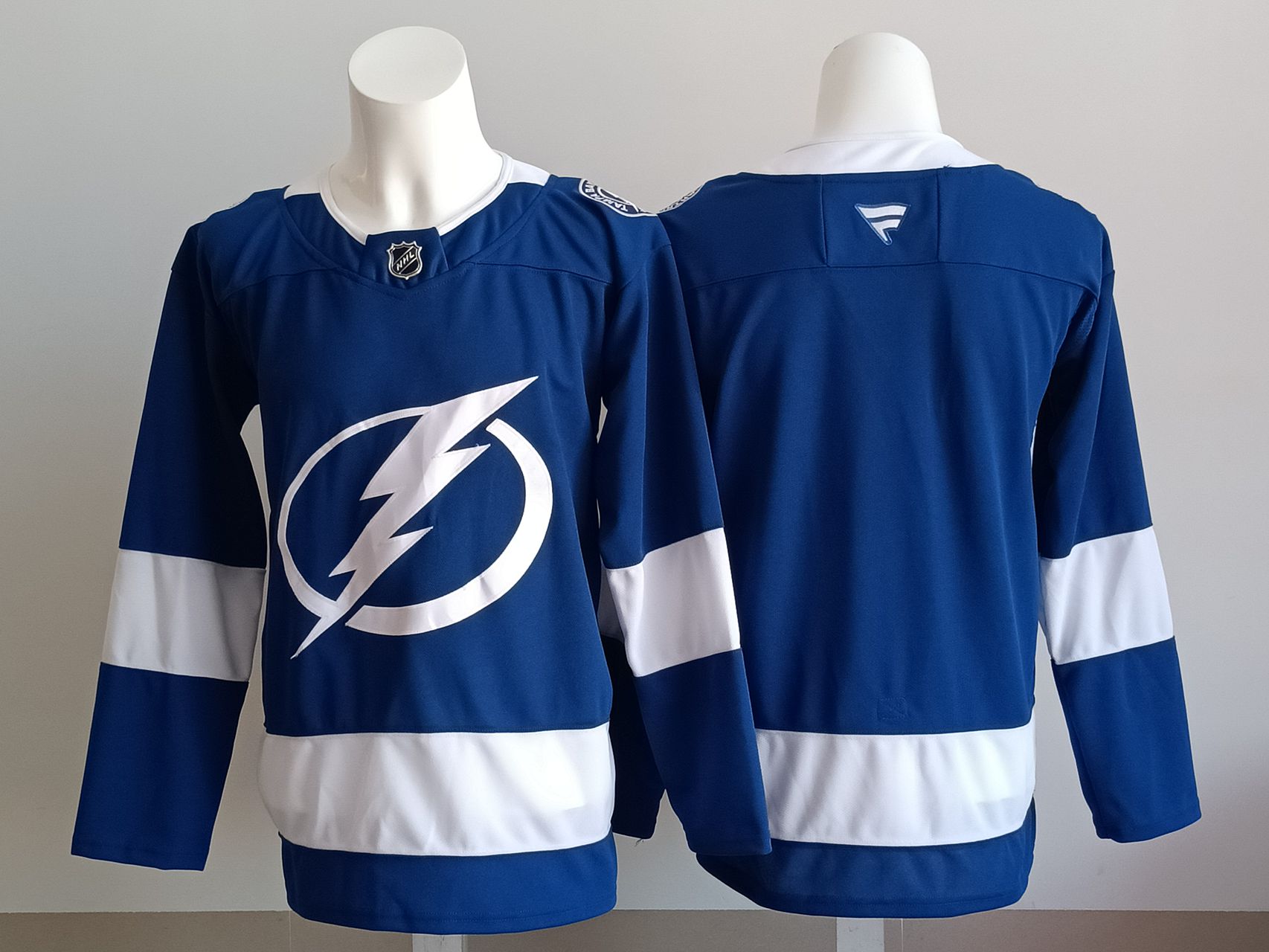 Men Tampa Bay Lightning Blank Blue 2025 NHL Jersey style 001->tampa bay lightning->NHL Jersey